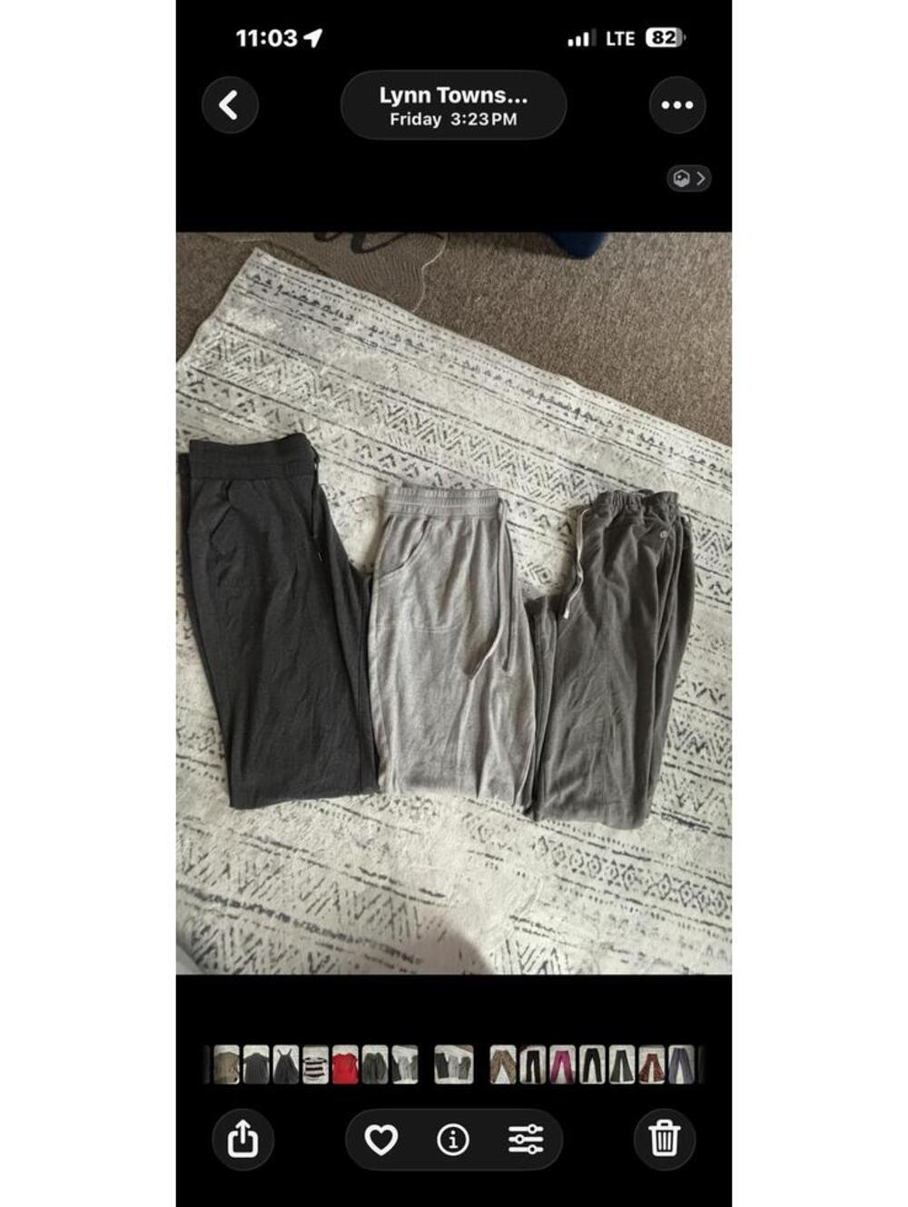 Lot of 3 Women's Lounge Pants XL Comfortable Soft Fabric